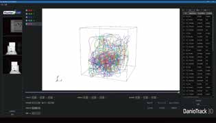 斑马鱼3d行为分析系统